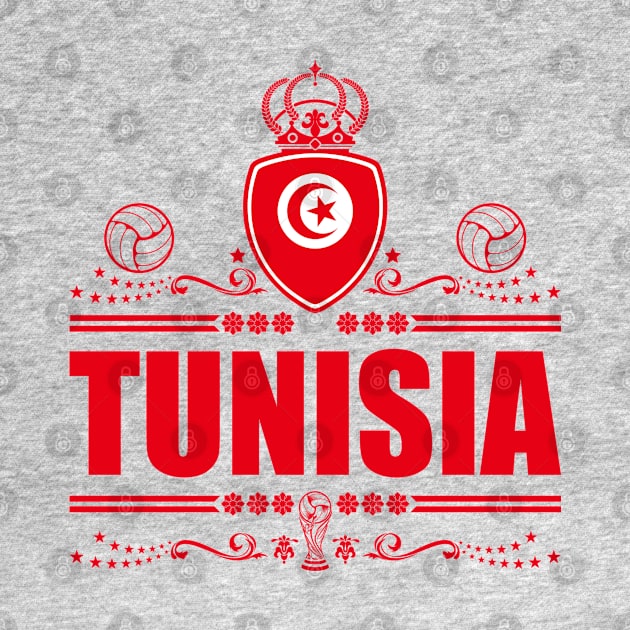 TUNISIA FOOTBALL GIFTS by VISUALUV